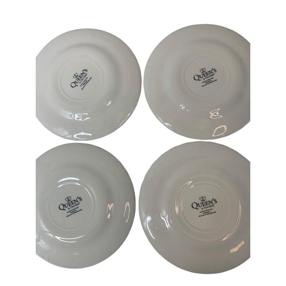 Royal Wessex Churchill Chelsea 8" Ceramic Plates Set Of 4 England P10127 - Picture 6 of 8